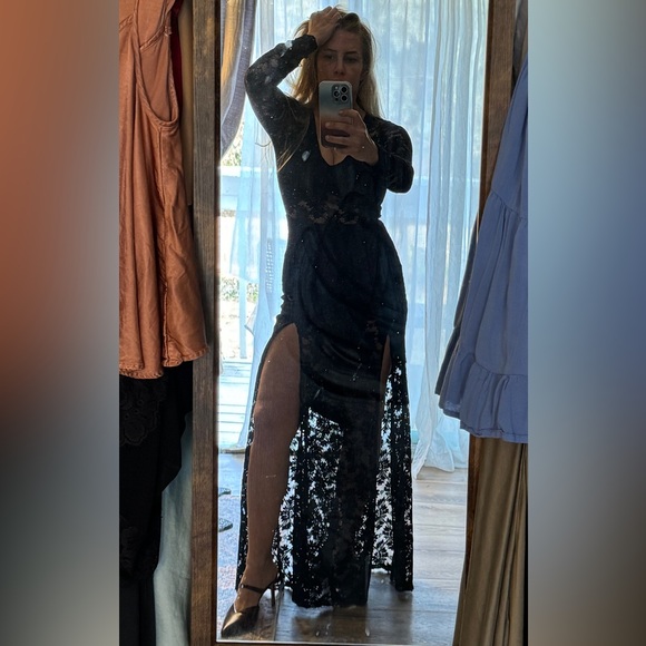 REVOLVE Nightcap black lace dress - Picture 1 of 5